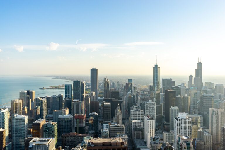 Skyline of Chicago, United States